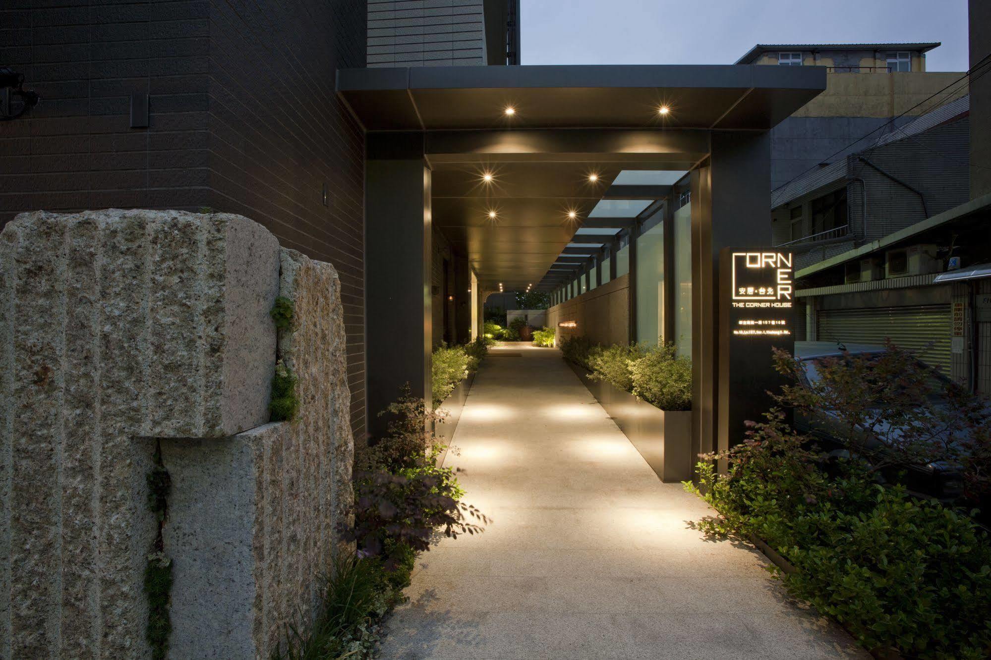Hotel The Corner House Taipéi Exterior foto
